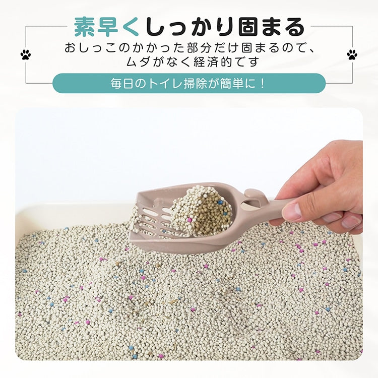 猫砂 5L×4袋 　　　しっかり固まる 消臭効果 無香料 抗菌性
