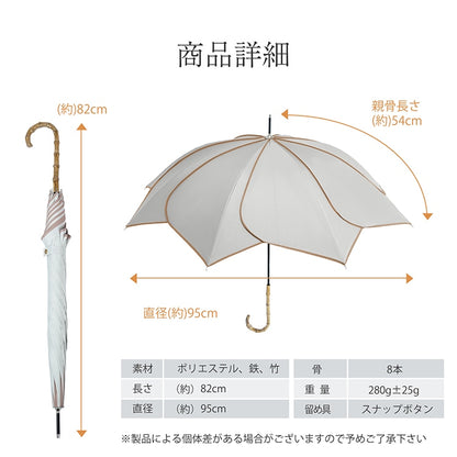 花びら型　晴雨兼用傘