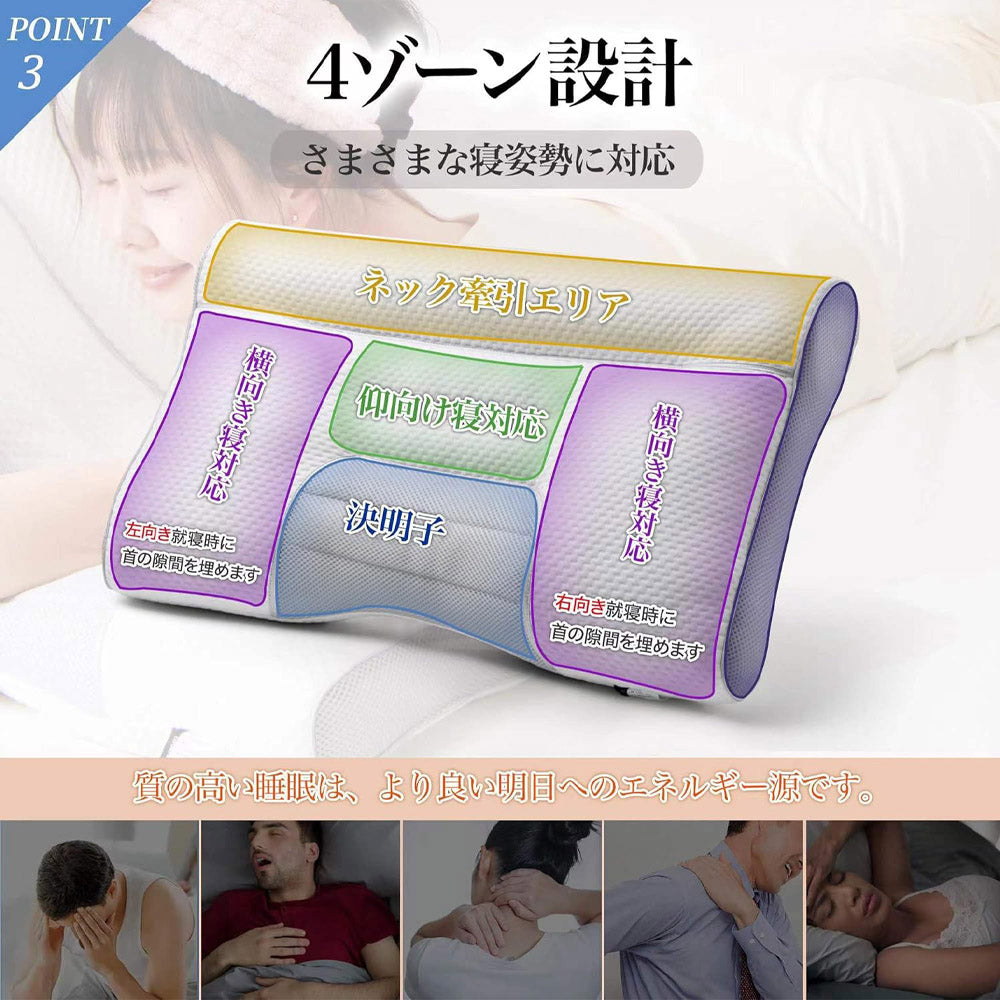 首が痛くならない枕